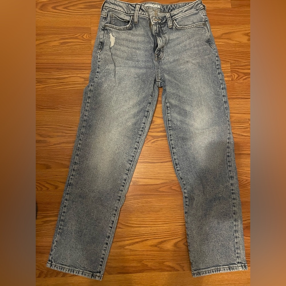 Sonoma straight light wash jeans
